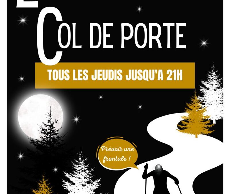 Nocturnes du Col de Porte