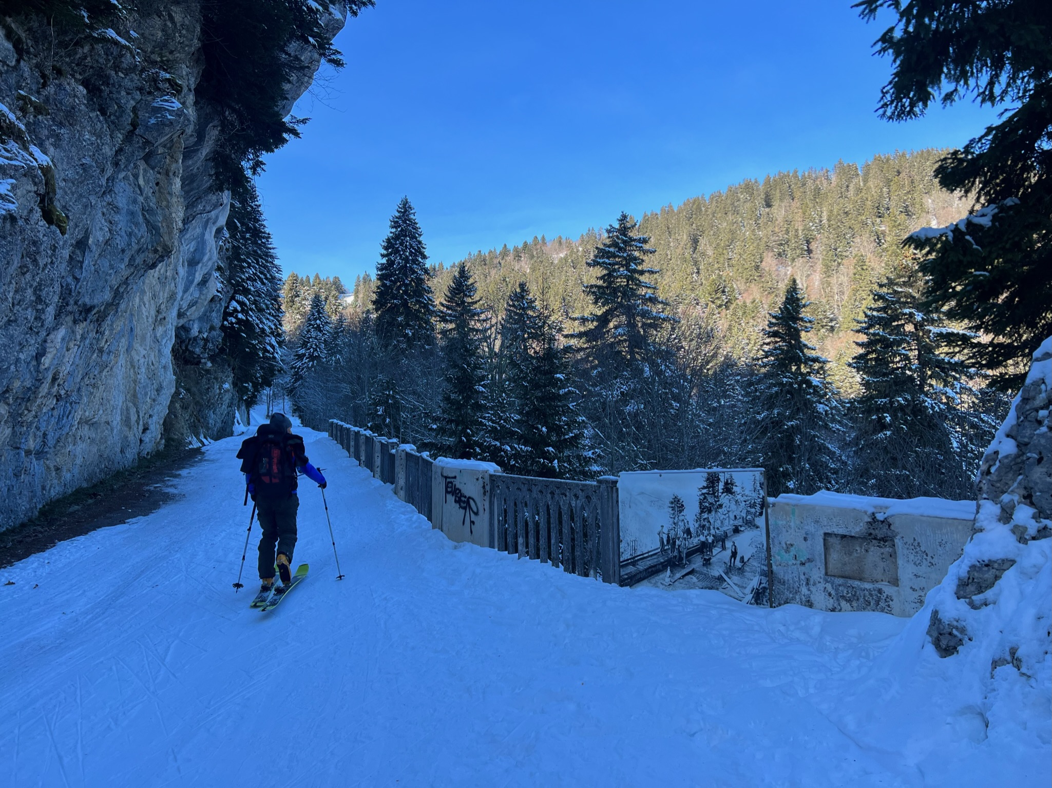 balade à ski de randonnée