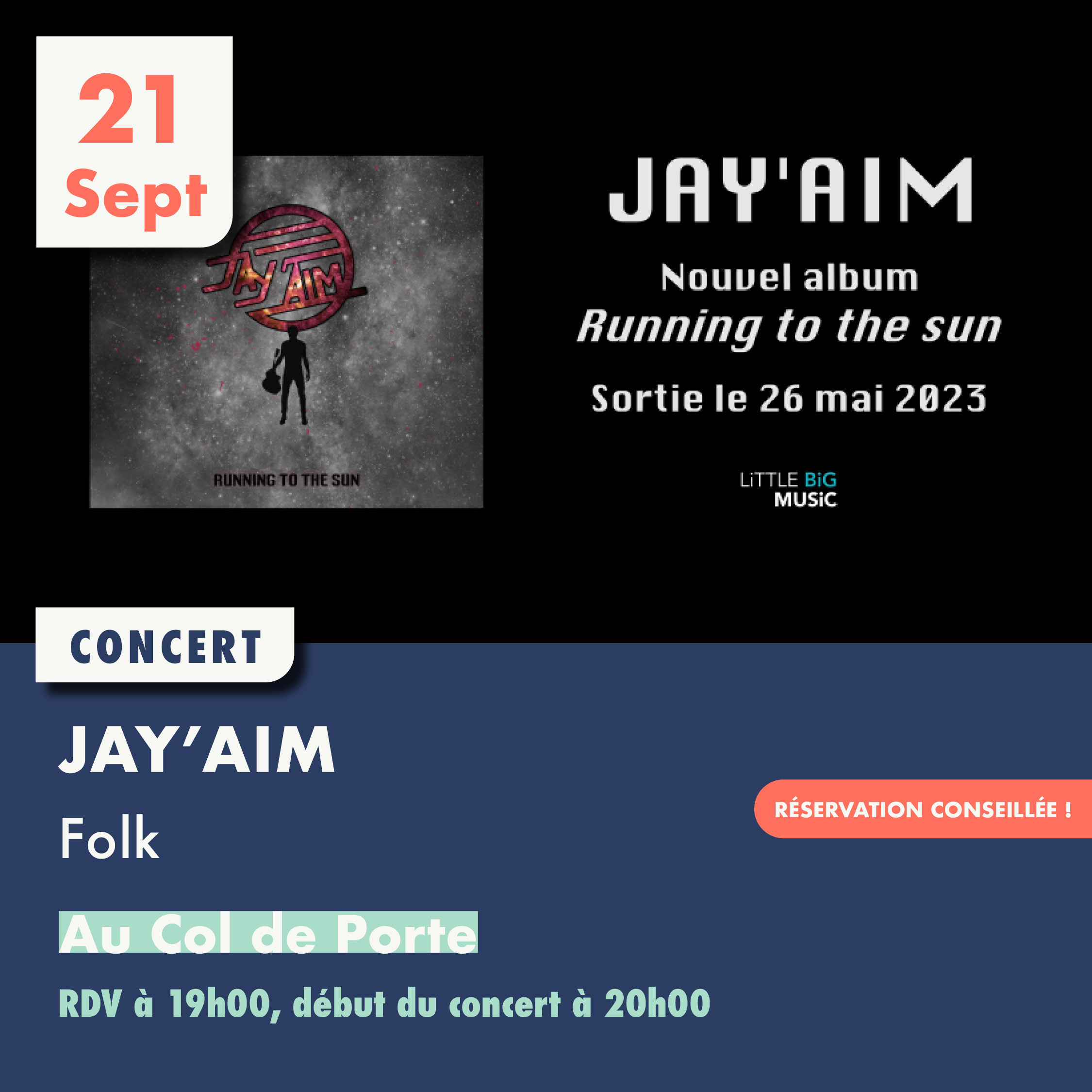 Jay'Aim en concert au Domaine de Rozan