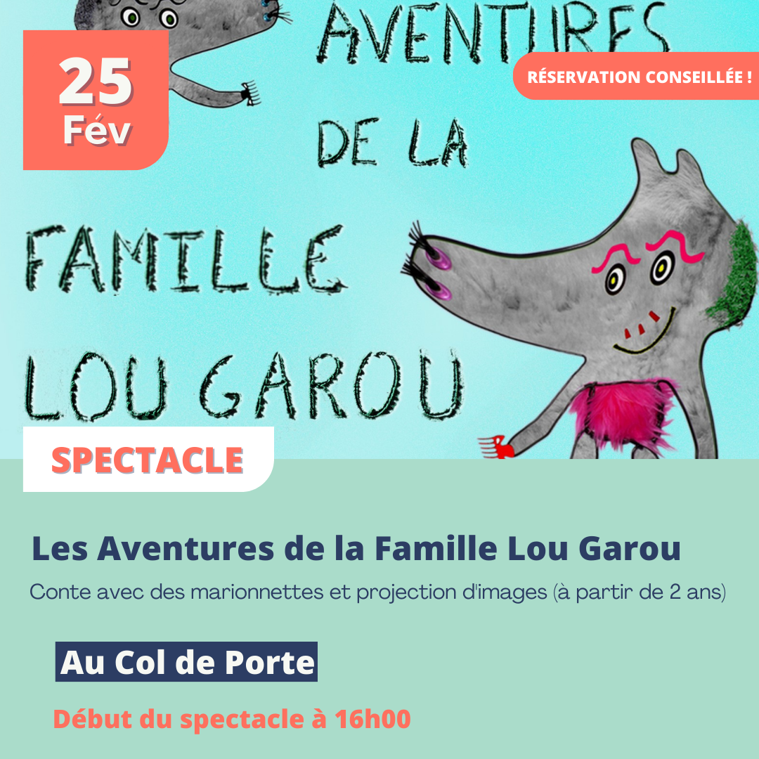Spectacle Jeunesse : Les Aventures de la famille Loup Garou