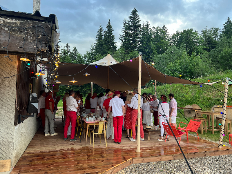 Notre nouvelle terrasse extérieure