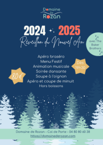 Réveillon 2025 au Domaine de Rozan