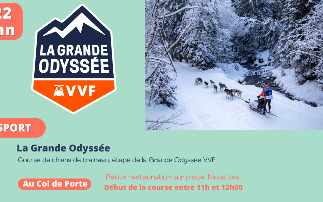 La Grande Odyssée VVF au Col de Porte