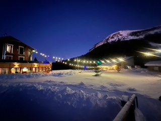 Domaine de Rozan by night