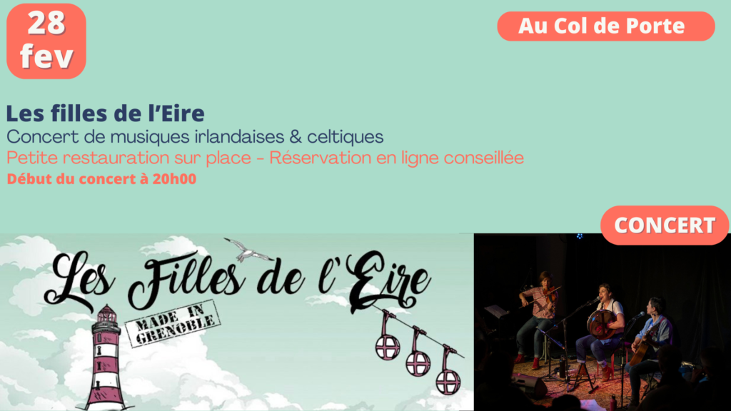 Concert les filles de l'Eire