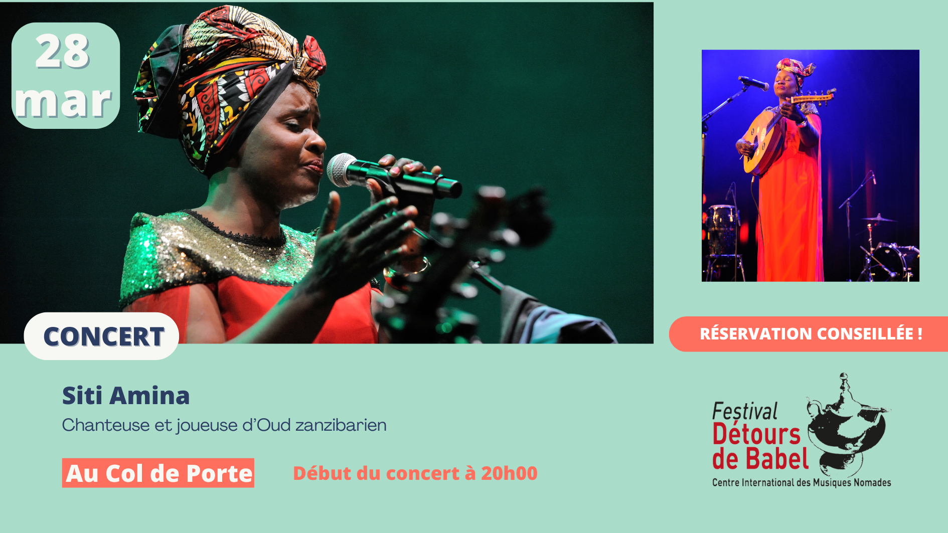 Siti Amina pour les Détours de Babel