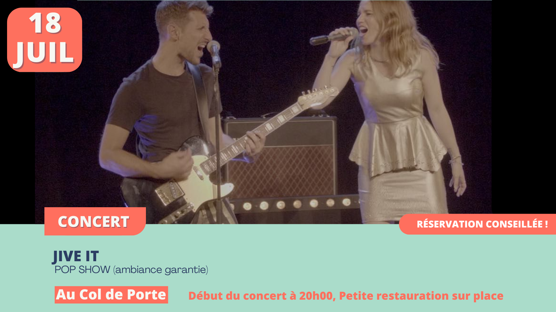 JIVE IT : le Duo Pop
