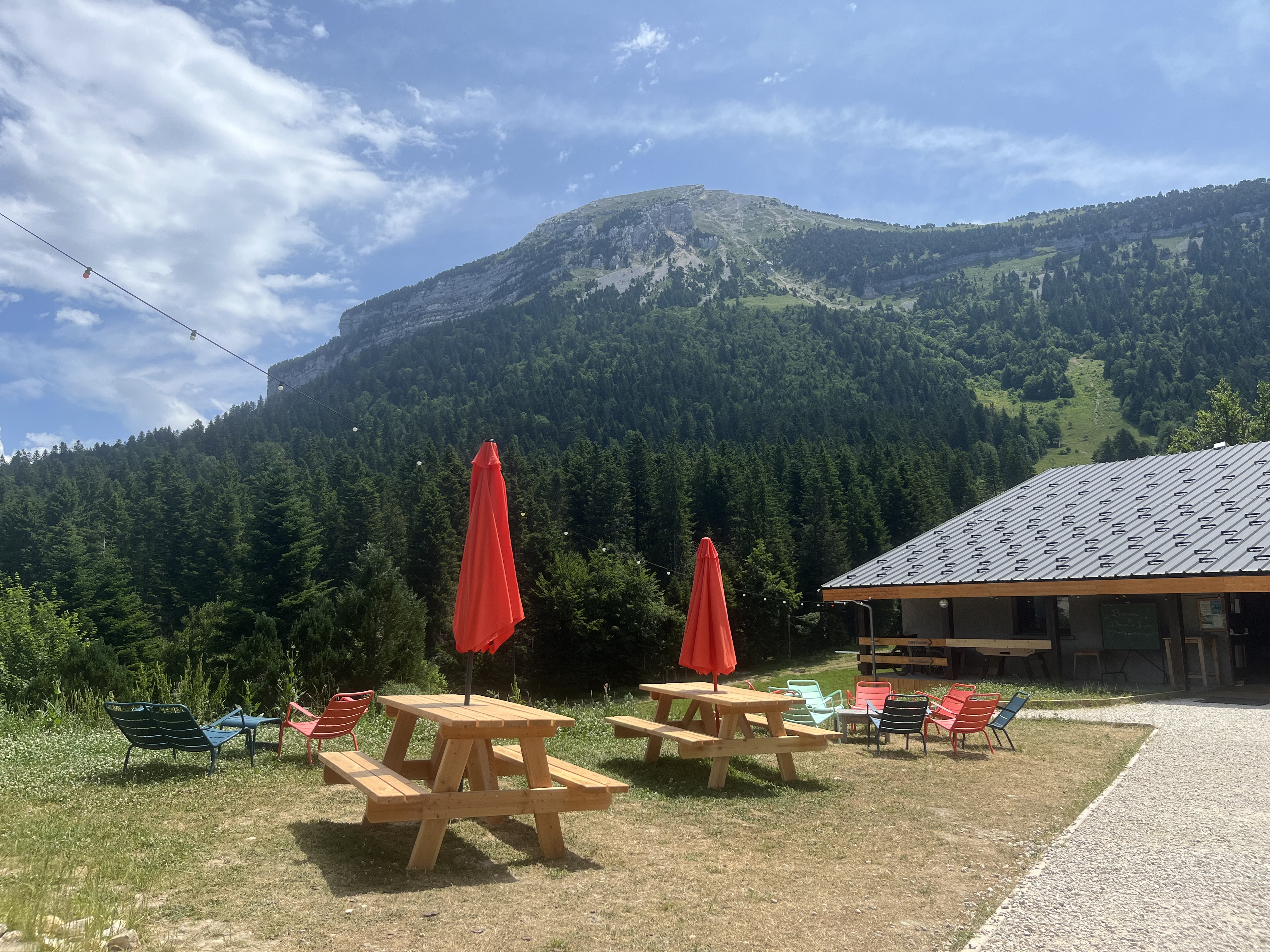 terrasse du Domaine de Rozan