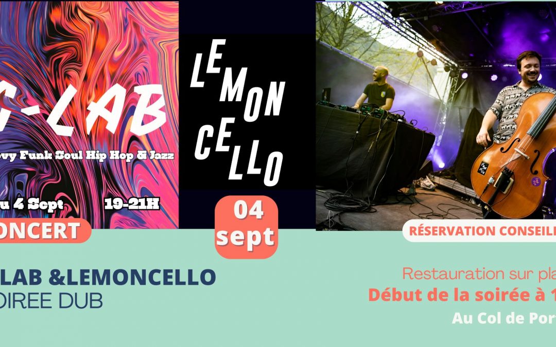 G-Lab et Lemoncello : soirée musicale festive au Domaine de Rozan