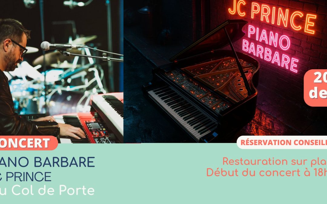 Après Ski avec JC Prince et son Piano Barbare