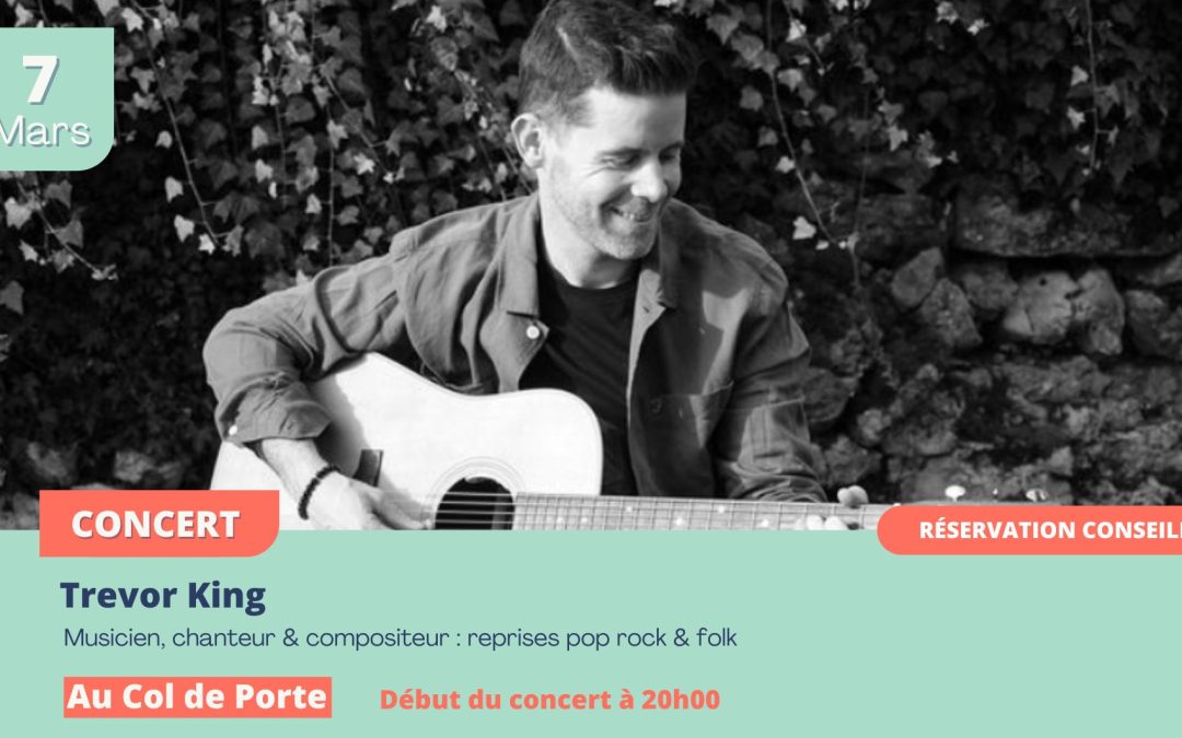 Trevor King de retour au Domaine de Rozan