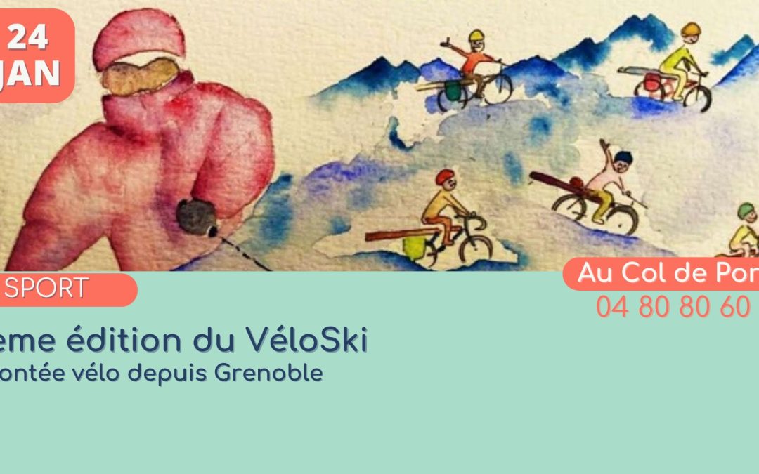 VéloSki à destination du Col de Porte