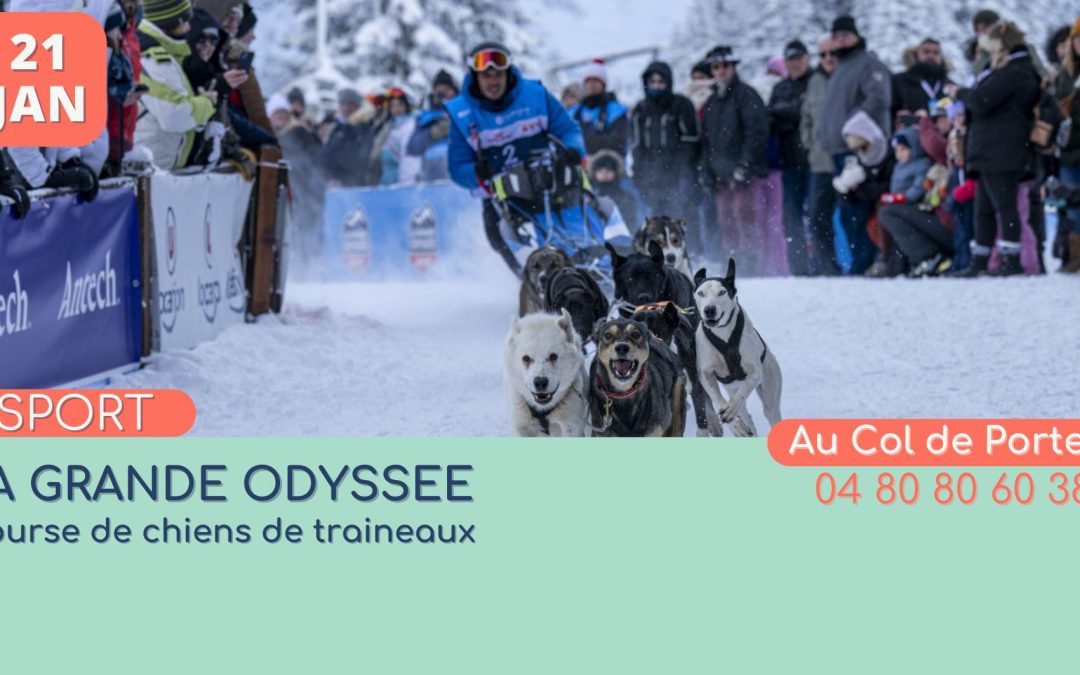 La Grande Odyssée Royal Canin au Col de Porte